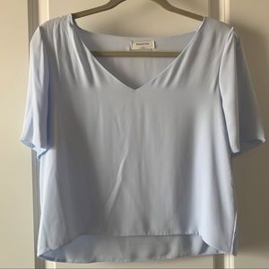 [NWT] Aritzia Babaton Randy Blouse in S in Blue